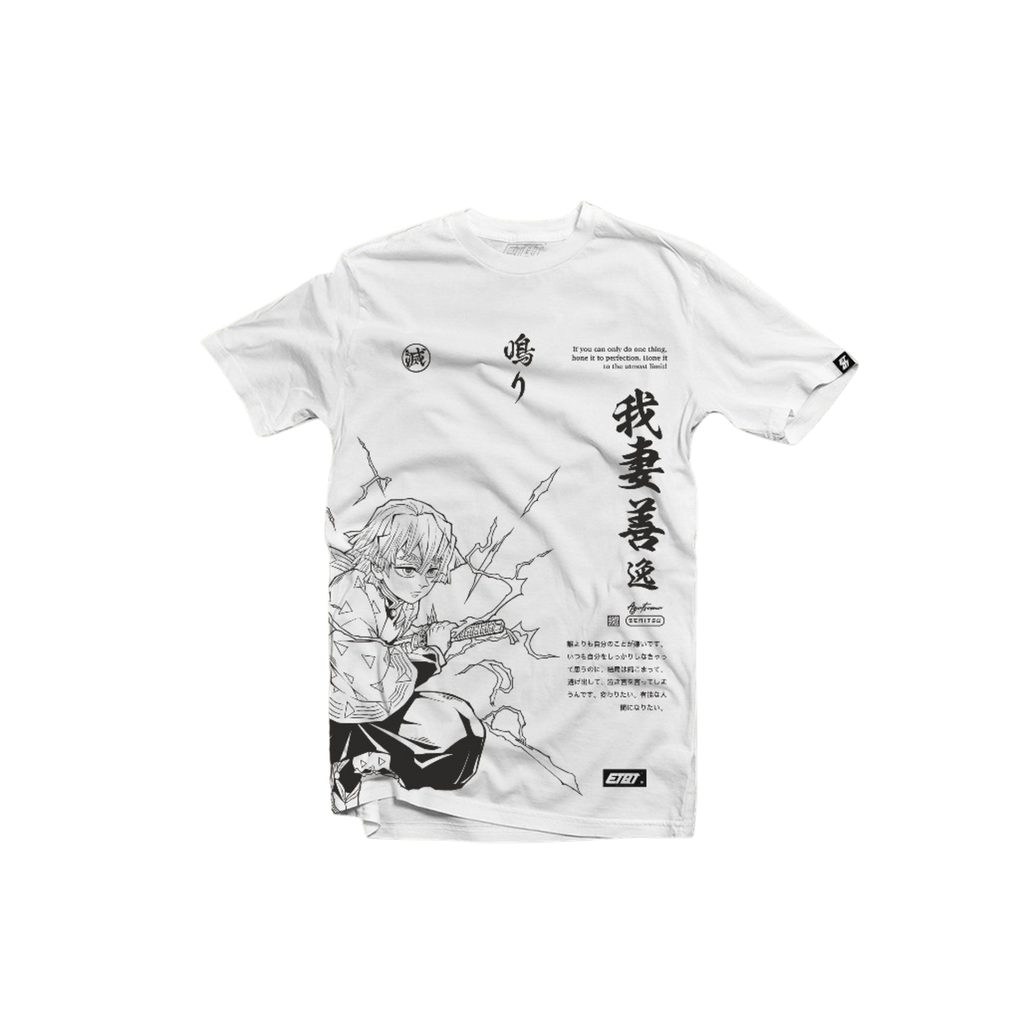Anime Shirt - Demon Slayer - Zenitsu Agatsuma v7