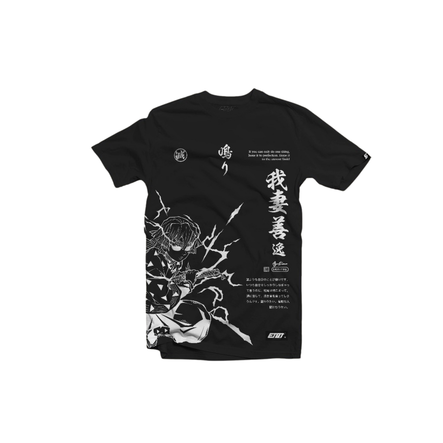 Anime Shirt - Demon Slayer - Zenitsu Agatsuma v7