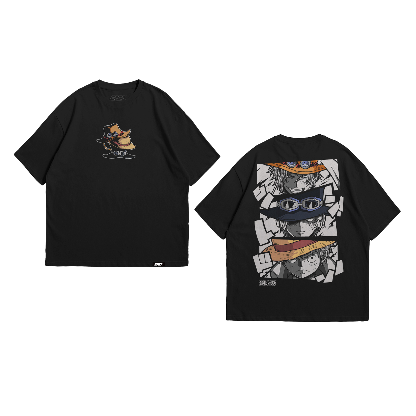 Anime Shirt - One Piece - Ace, Sabo, Luffy