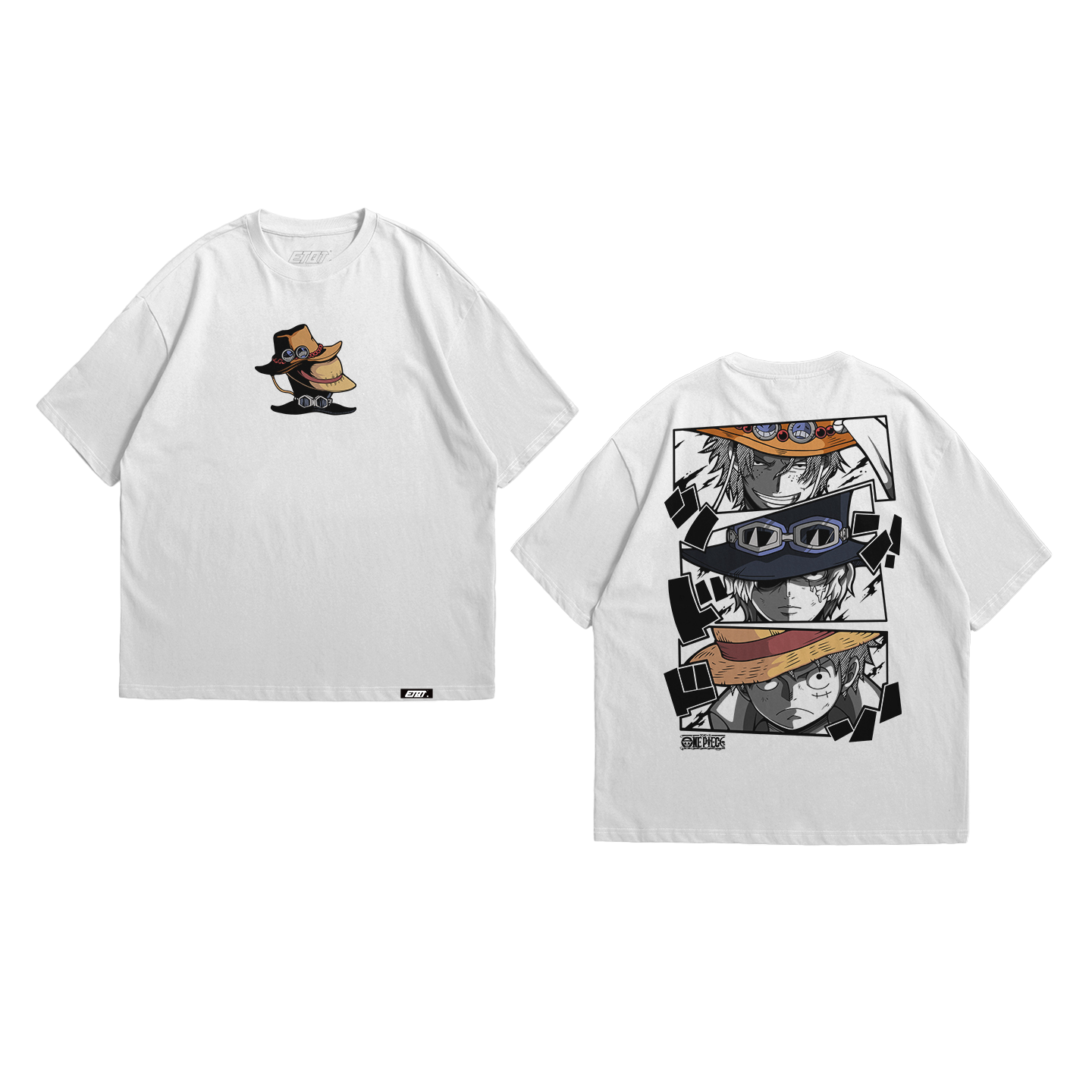 Anime Shirt - One Piece - Ace, Sabo, Luffy