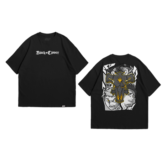 Anime Shirt - Black Clover - Asta, Yami, and Noelle