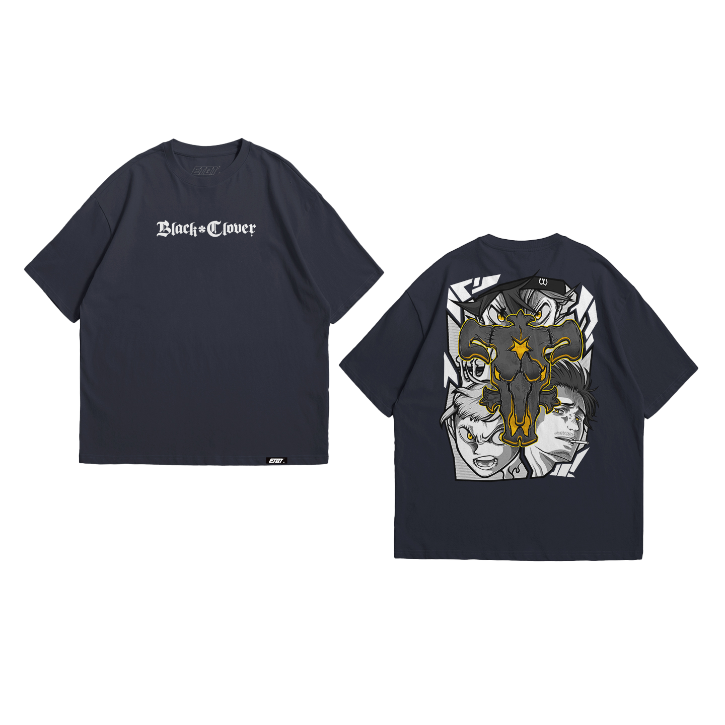 Anime Shirt - Black Clover - Asta, Yami, and Noelle