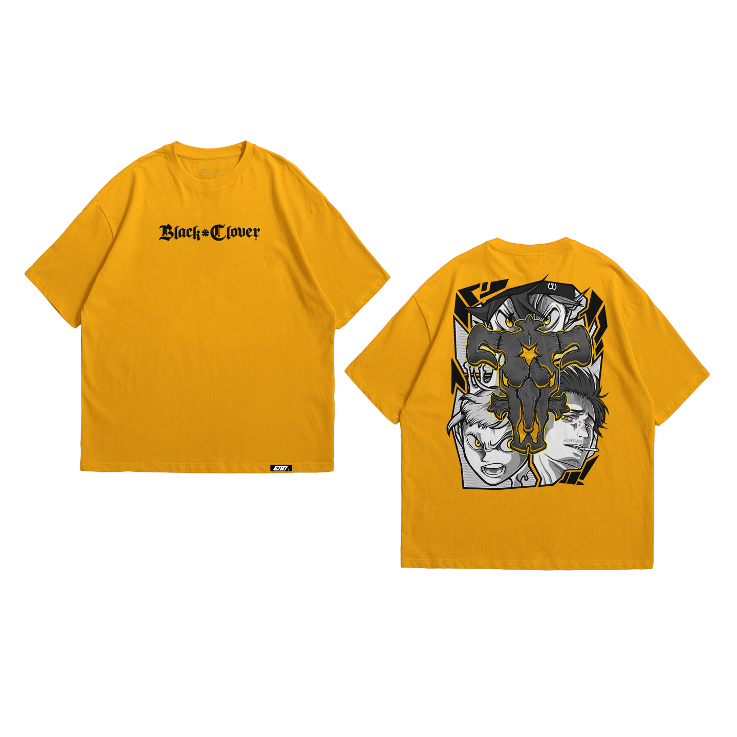 Anime Shirt - Black Clover - Asta, Yami, and Noelle
