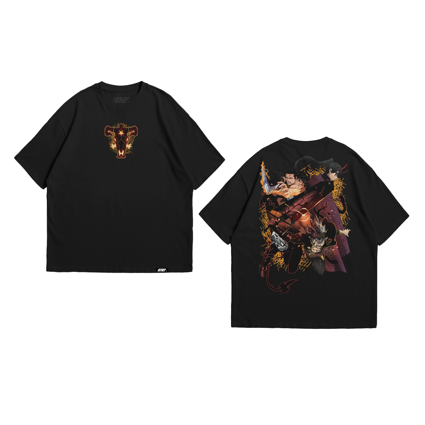 Anime Shirt - Black Clover - Asta Yami Nacht