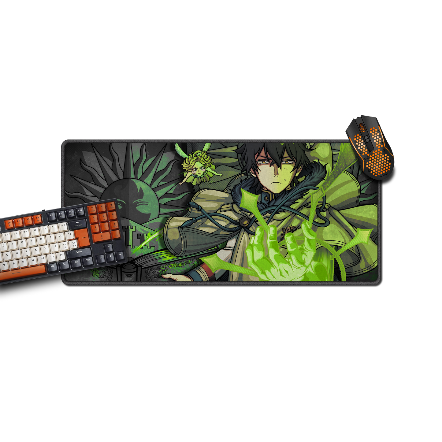 Mouse Pad - Black Clover - Yuno Grinberryall