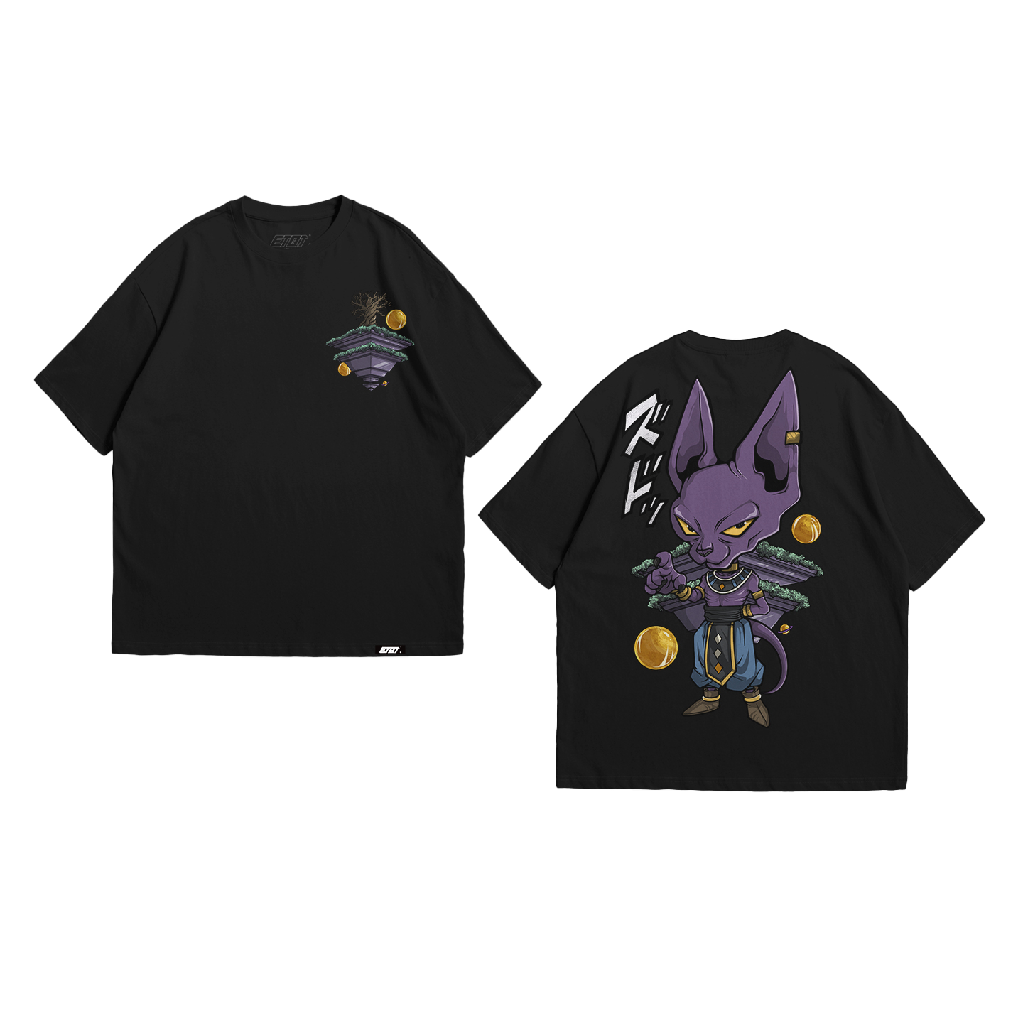 Anime Shirt - Dragon Ball - God of Destruction - Beerus
