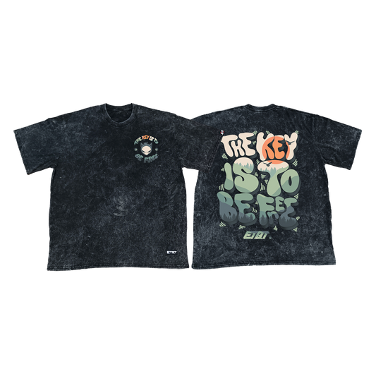 Acid Washed Shirt - Brand Shirt - Be Free