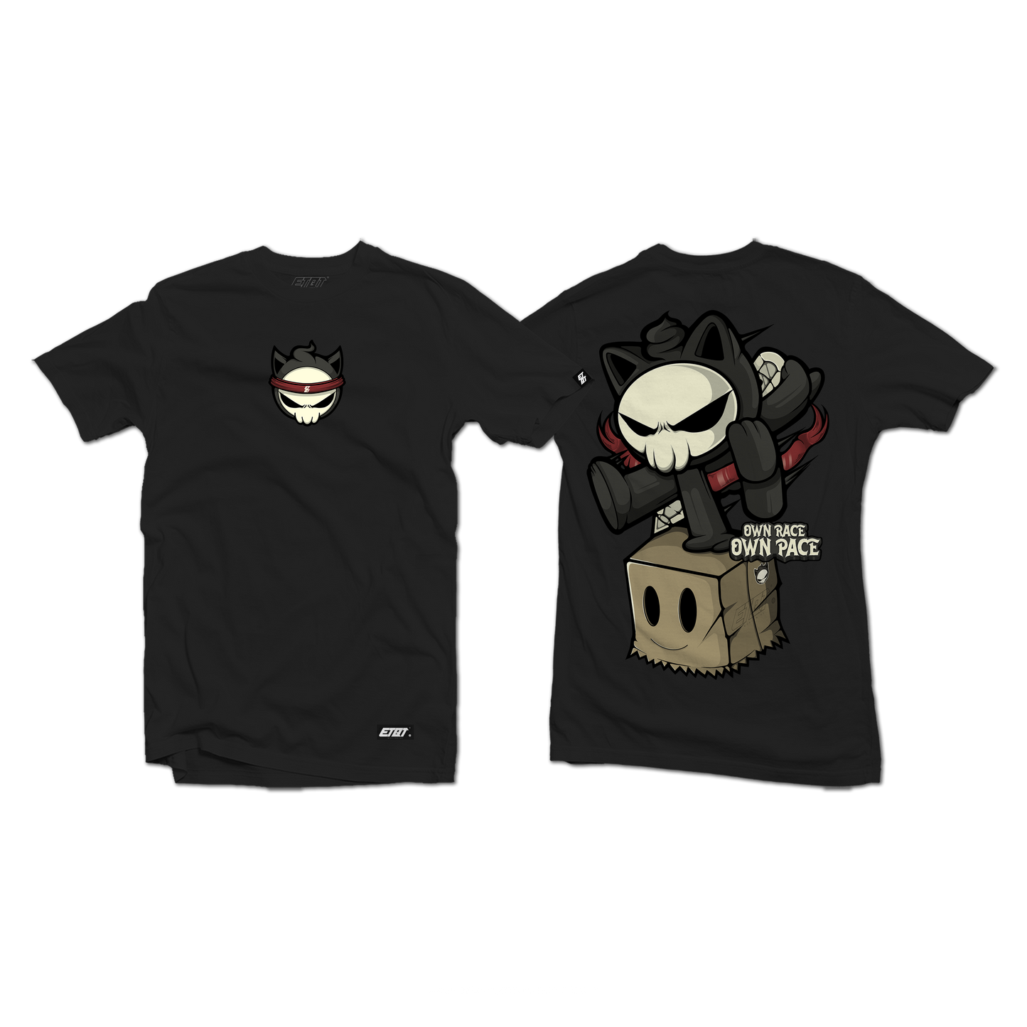 T-Shirt - Brand Shirt - Nekuro - Own Race, Own Pace