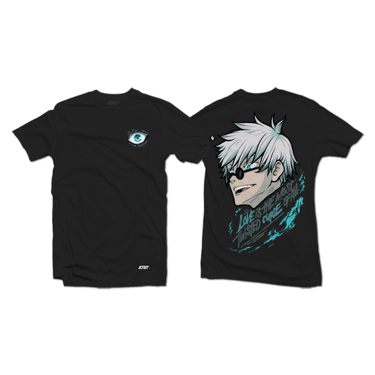 T-Shirt - Jujutsu Kaisen - Satoru Gojo - Typography Art