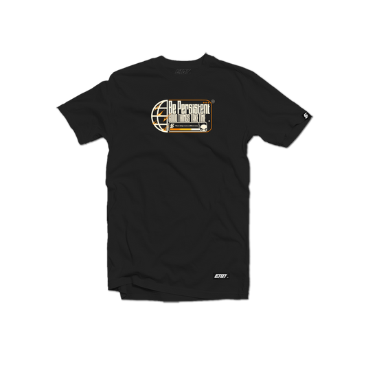 T-Shirt - Brand Shirt - Be Persistent - Minimalist