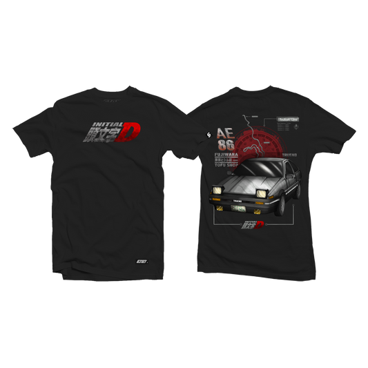 T-Shirt - Initial D - AE 86