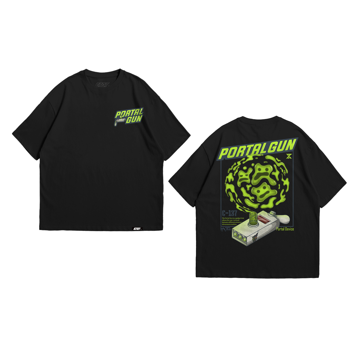 Alien Shirt - Xtraterrestrials - C137 Portal Device