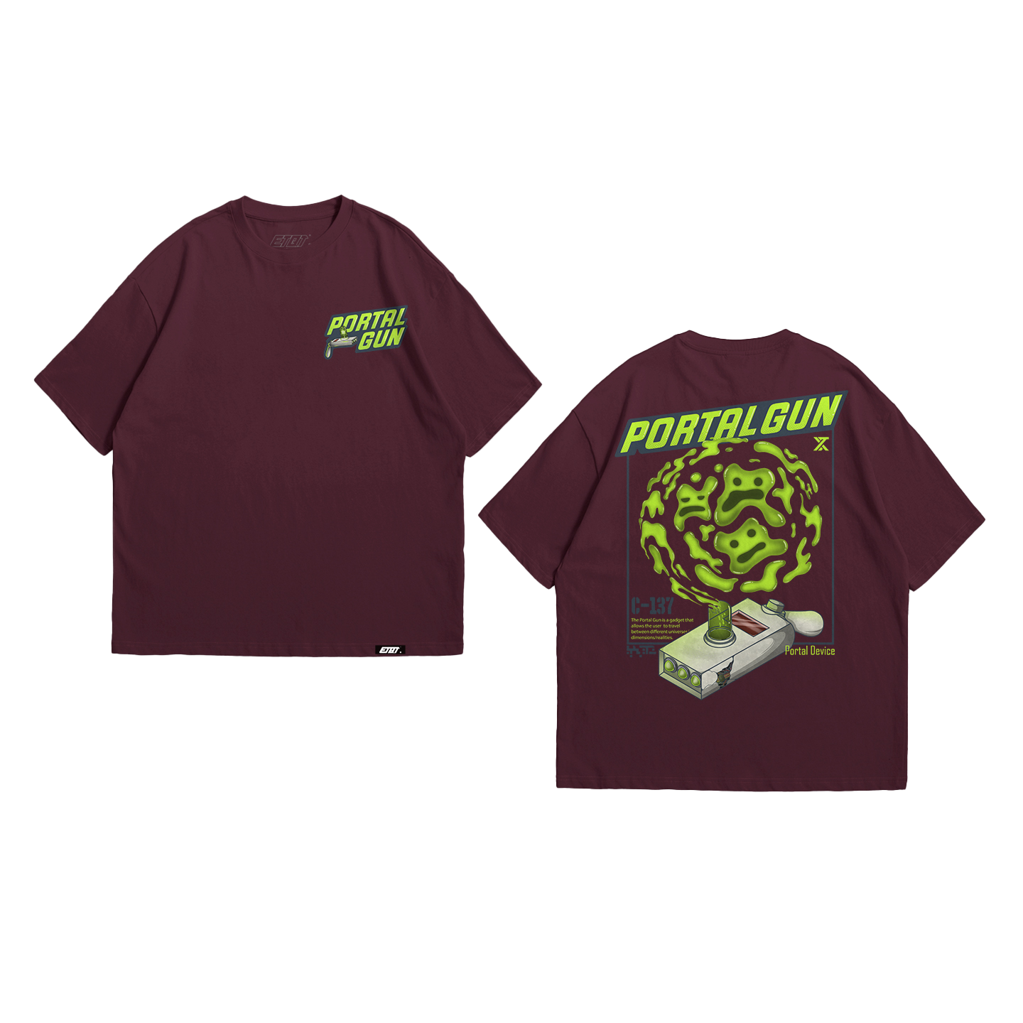Alien Shirt - Xtraterrestrials - C137 Portal Device