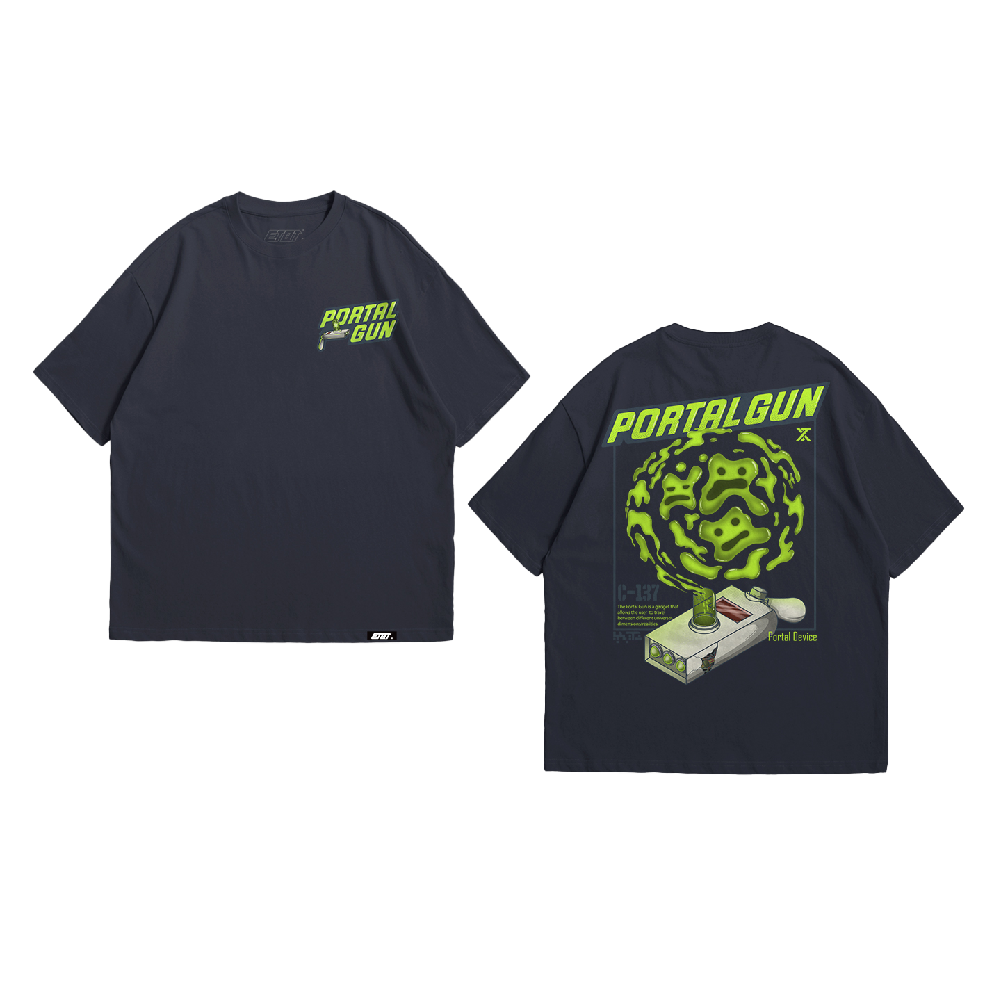 Alien Shirt - Xtraterrestrials - C137 Portal Device