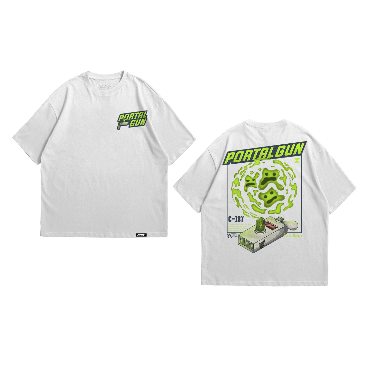 Alien Shirt - Xtraterrestrials - C137 Portal Device