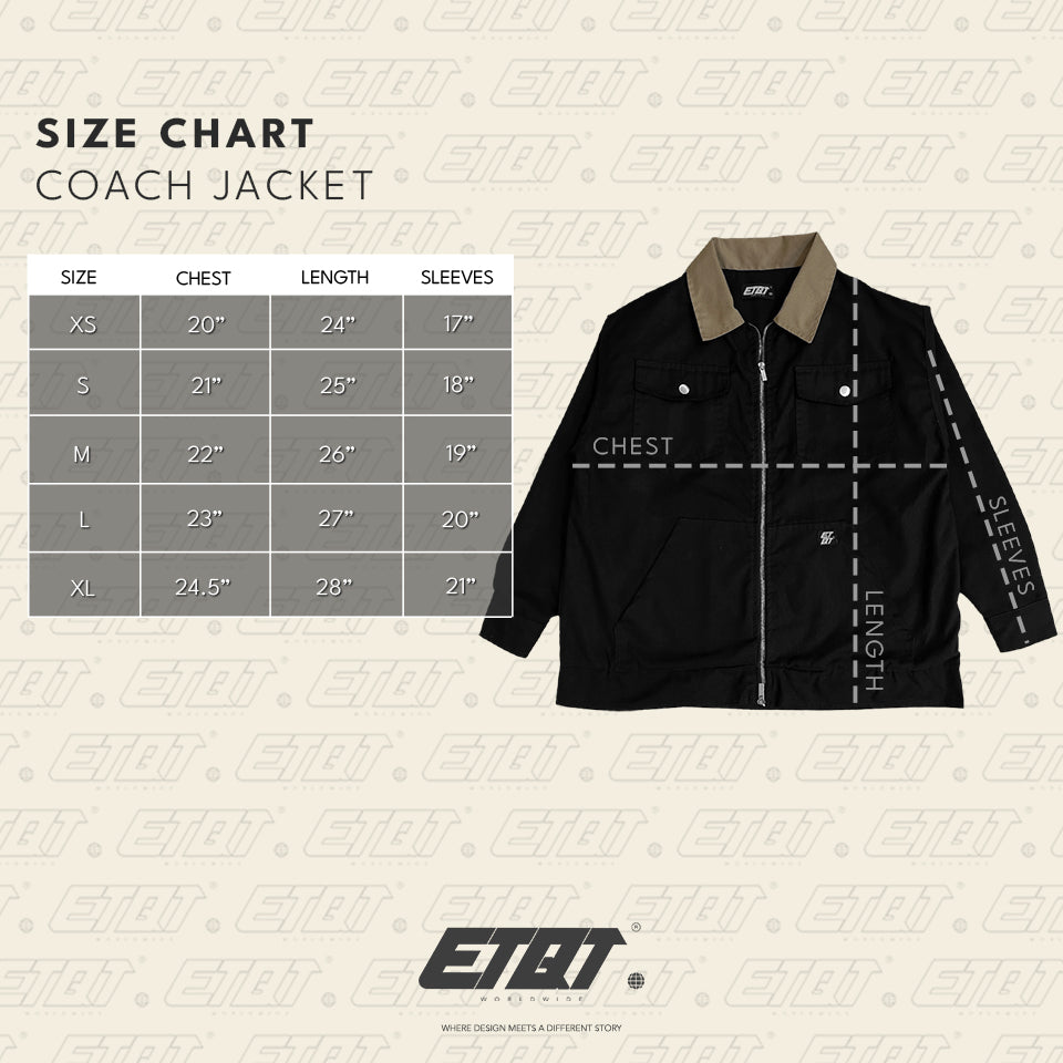 [New Released] ETQT Field Jacket - Minimalist Print V1