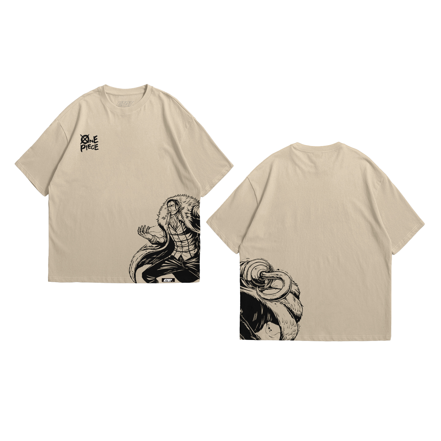 [New Released] Anime Shirt - One Piece - Jolly Roger - Crocodile v2