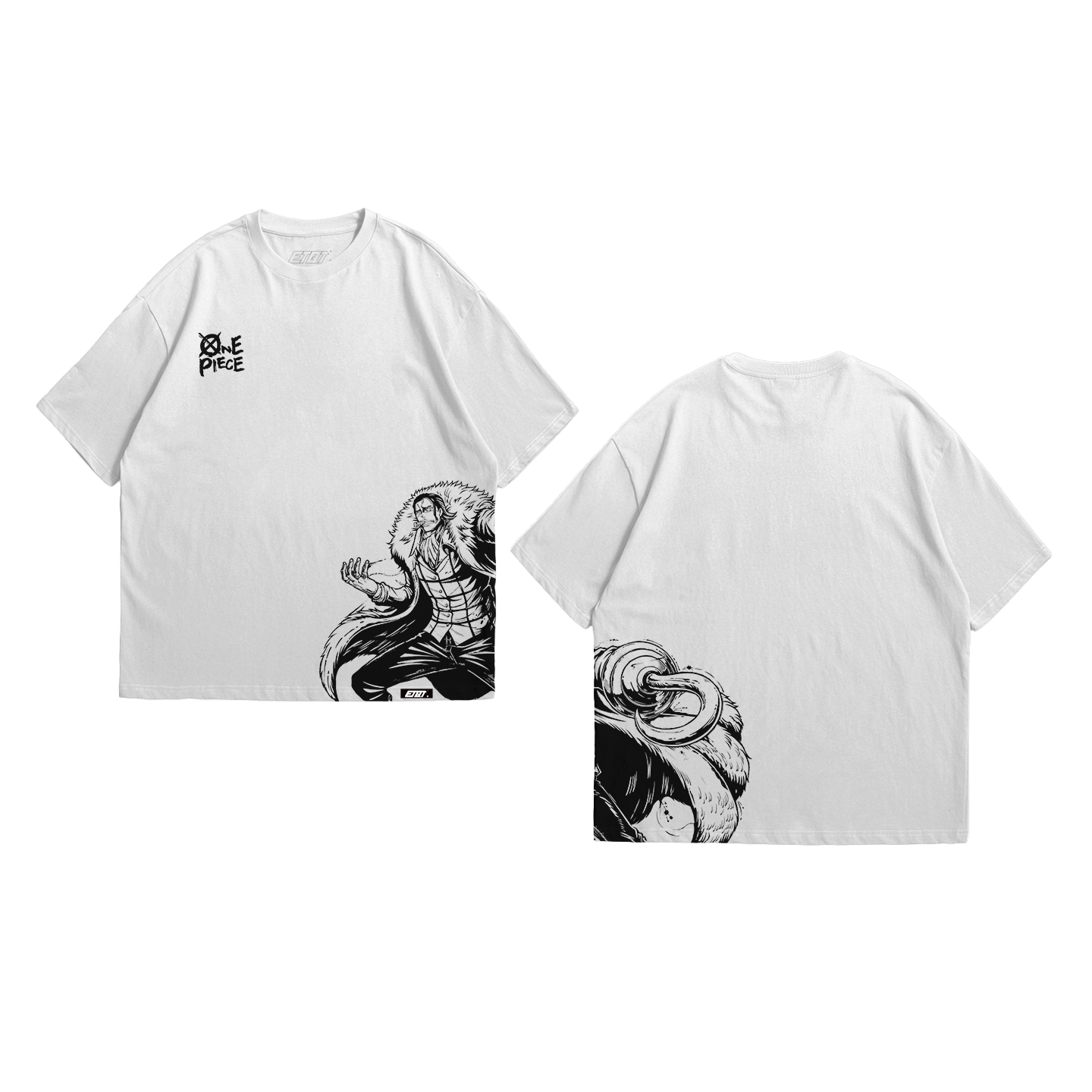 [New Released] Anime Shirt - One Piece - Jolly Roger - Crocodile v2