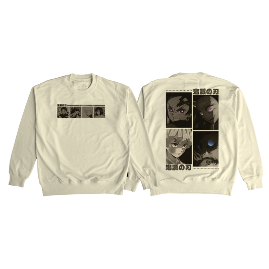 Sweatshirt - Demon Slayer - Nezuko Tanjiro Zenitsu Inosuke