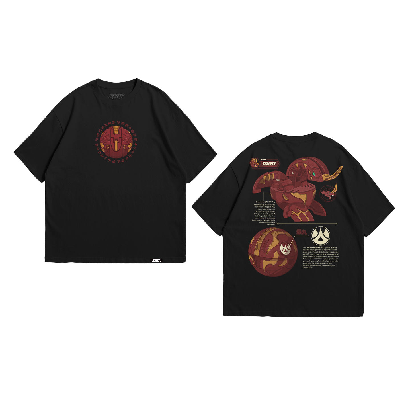 Anime Shirt - Bakugan - Drago