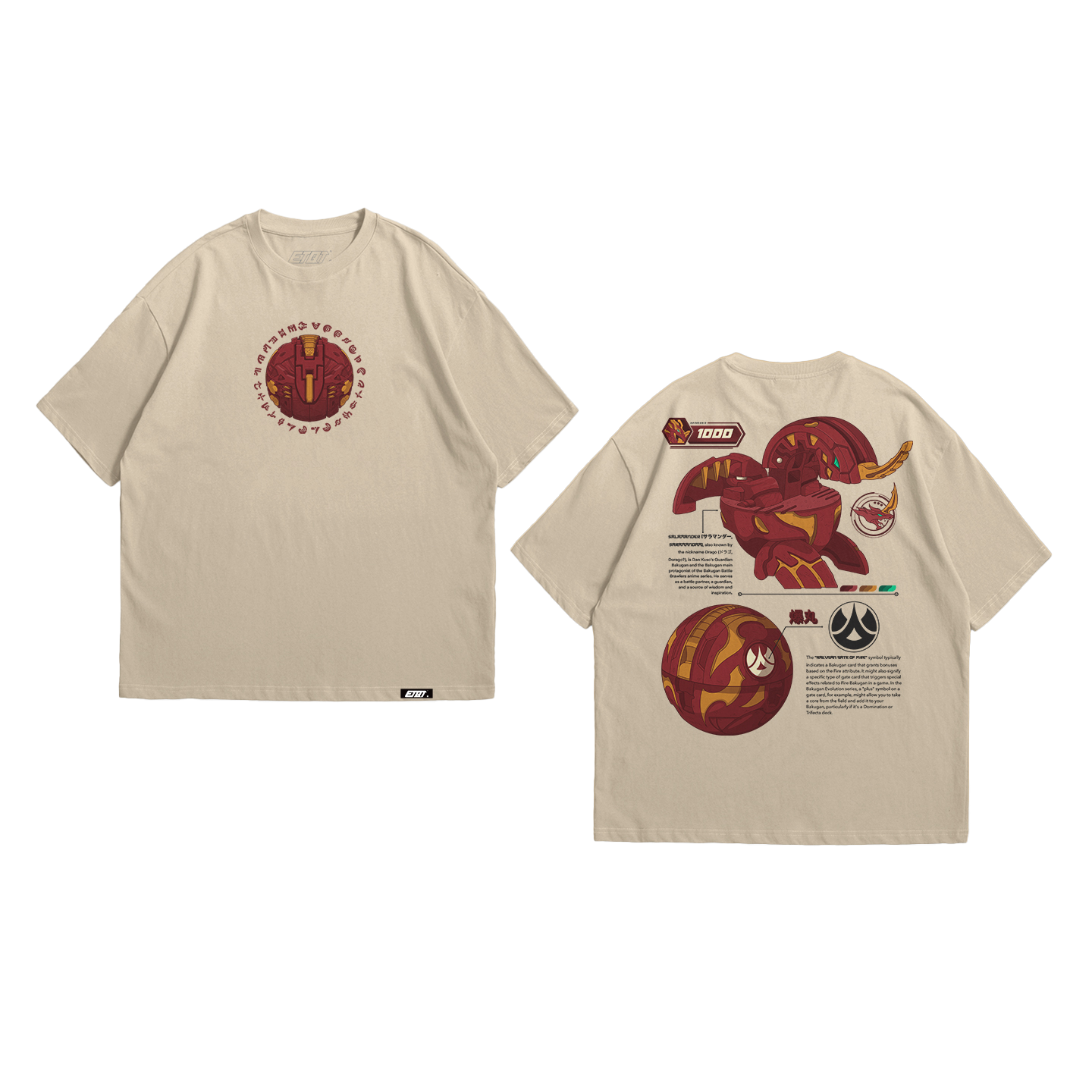 Anime Shirt - Bakugan - Drago