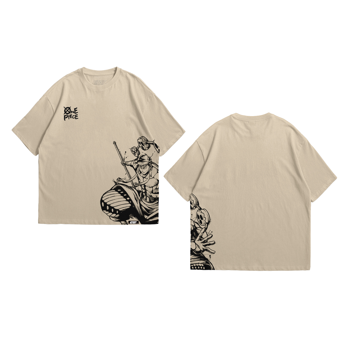 [New Released] Anime Shirt - One Piece - Jolly Roger - Enel v2