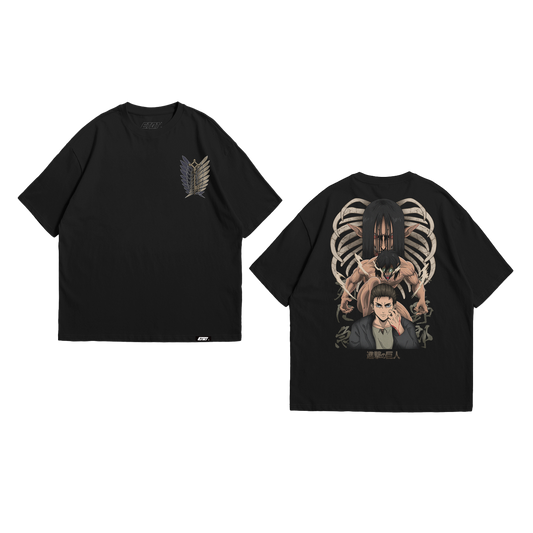 T-Shirt - Attack on Titan - Eren Yeager Final Arc