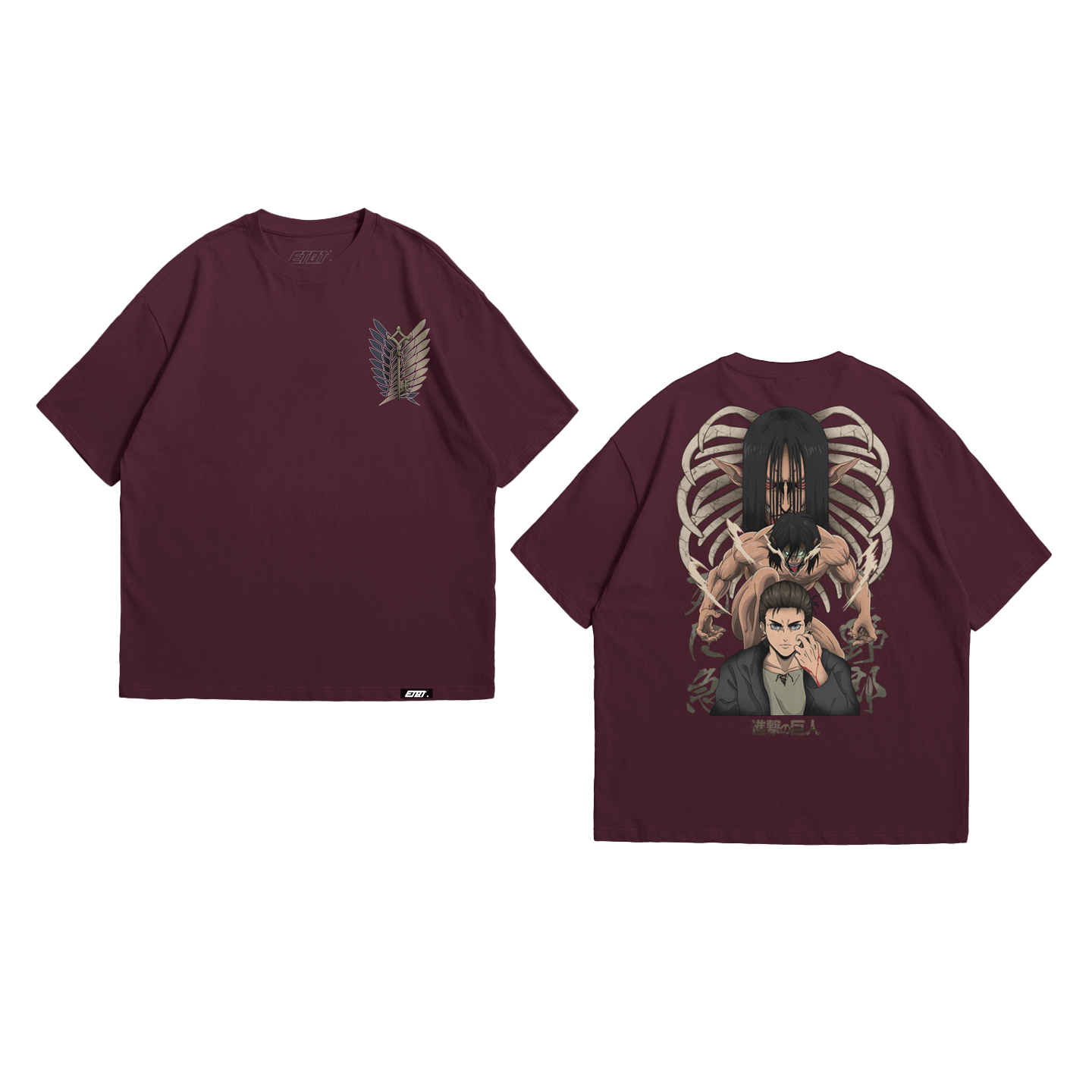 T-Shirt - Attack on Titan - Eren Yeager Final Arc
