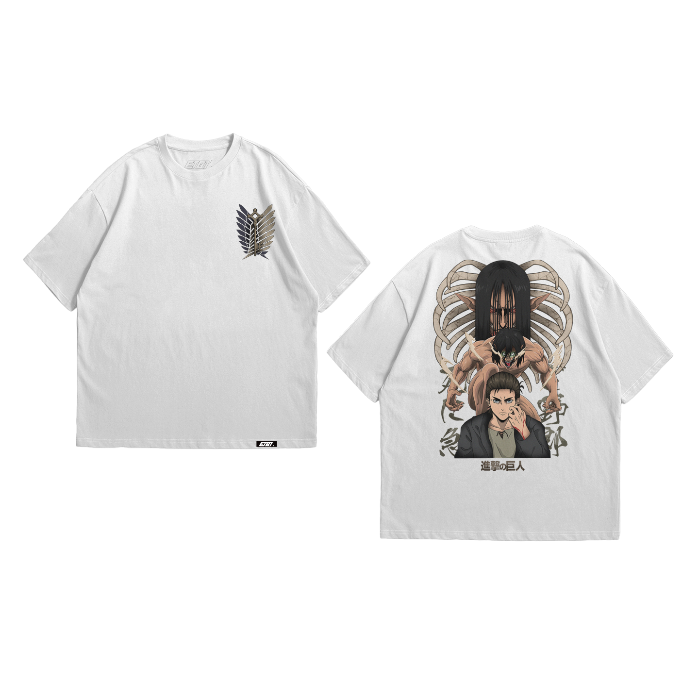 T-Shirt - Attack on Titan - Eren Yeager Final Arc