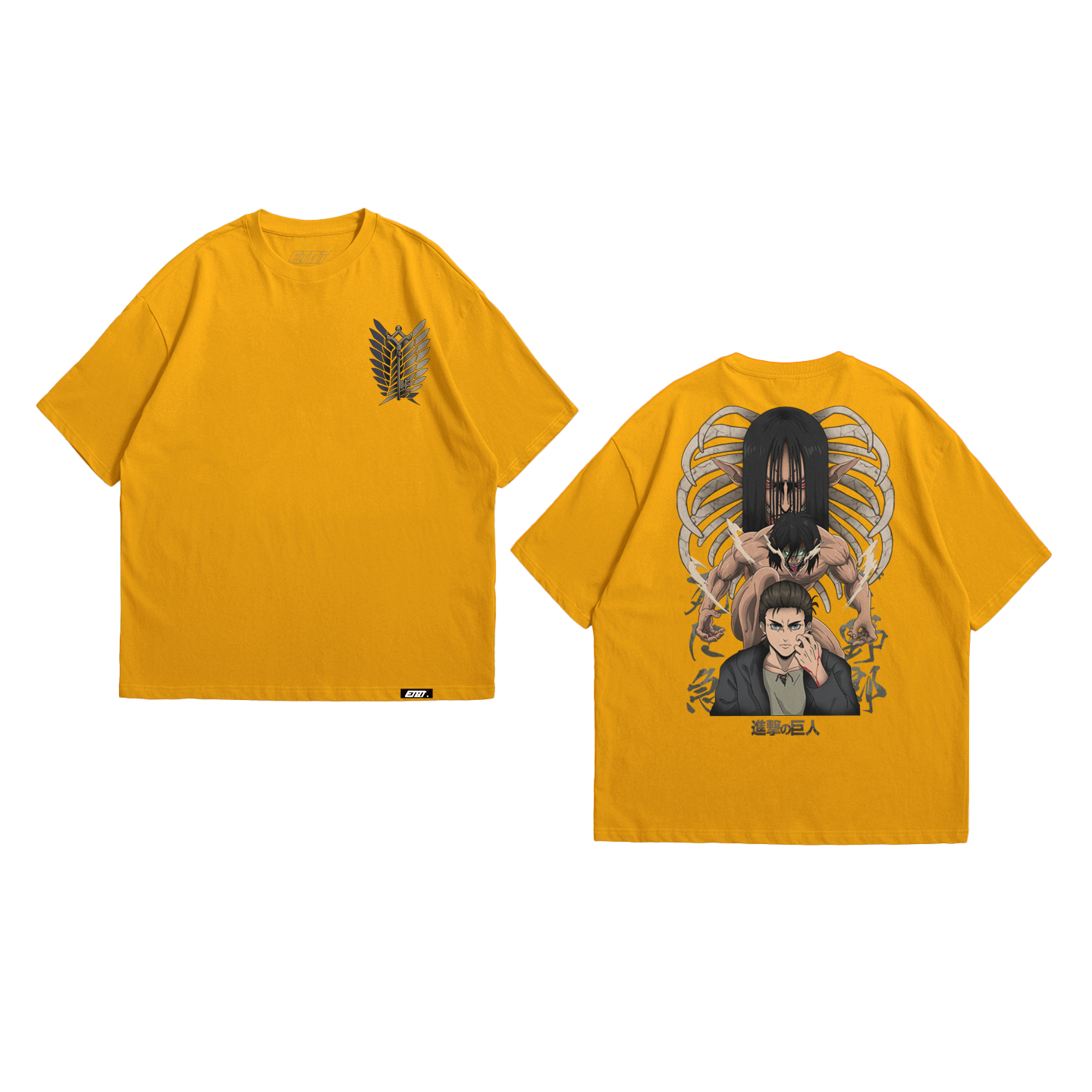 T-Shirt - Attack on Titan - Eren Yeager Final Arc