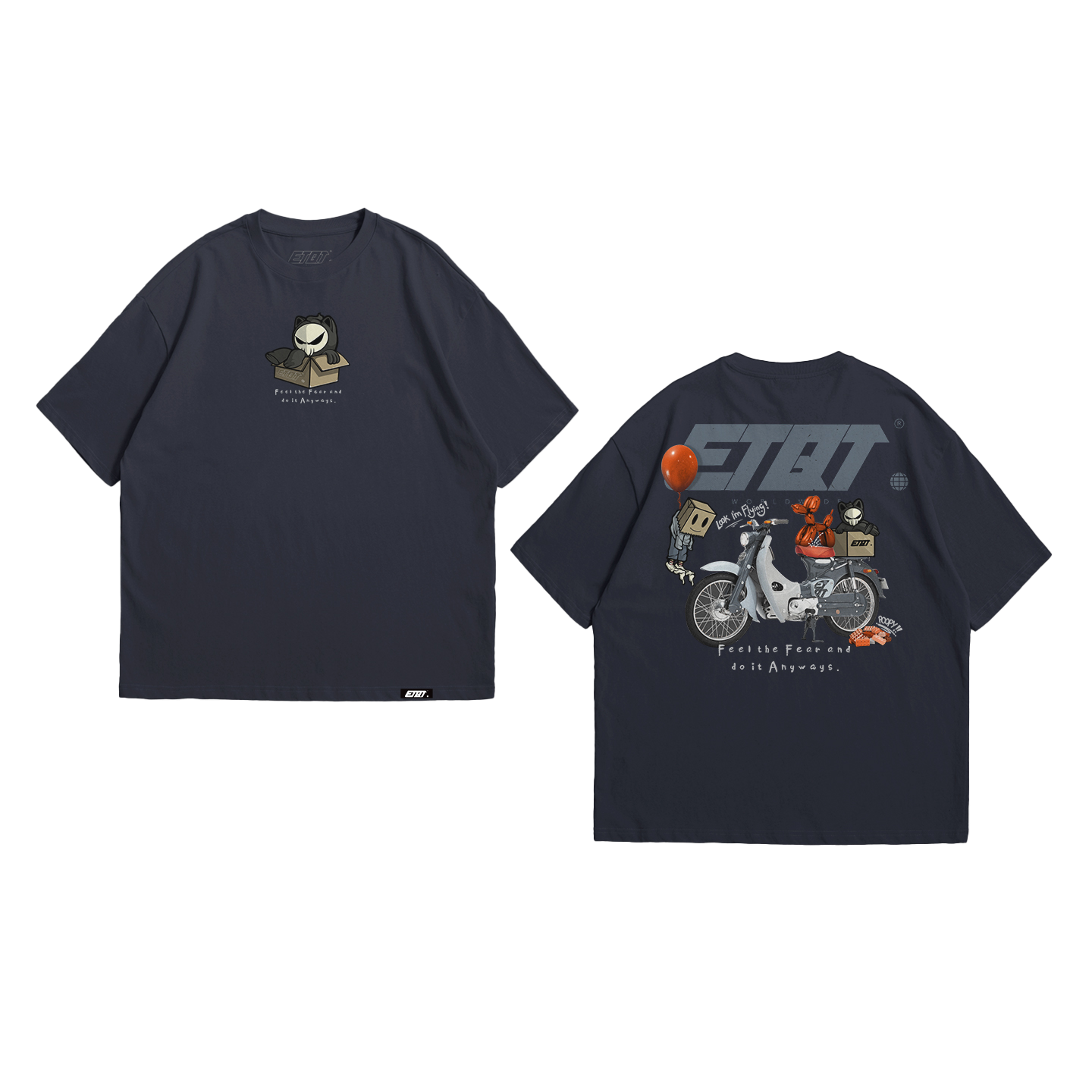 T-Shirt - Brand Shirt - Nekuro - Feel The Fear