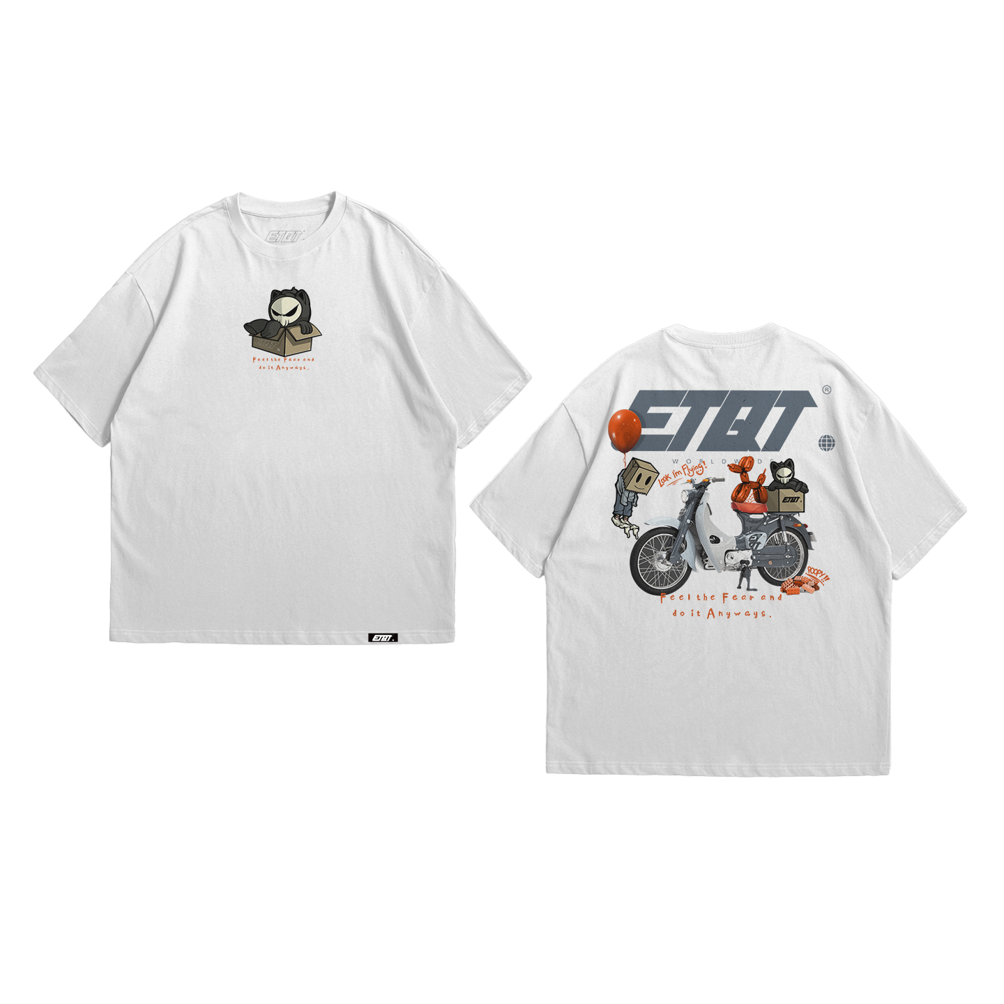 T-Shirt - Brand Shirt - Nekuro - Feel The Fear