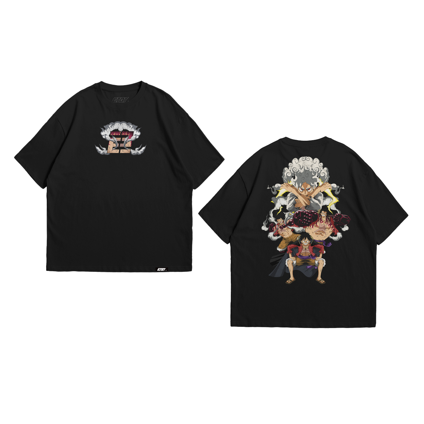 Anime Shirt - One Piece - Monkey D Luffy - Gear Forms
