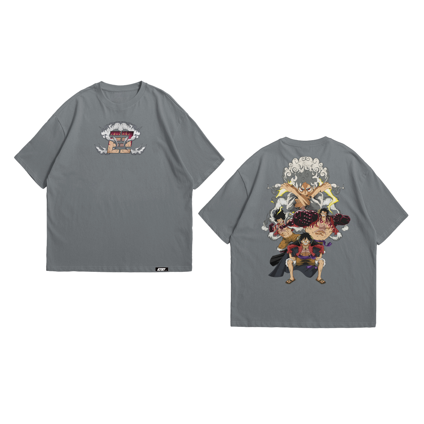 Anime Shirt - One Piece - Monkey D Luffy - Gear Forms
