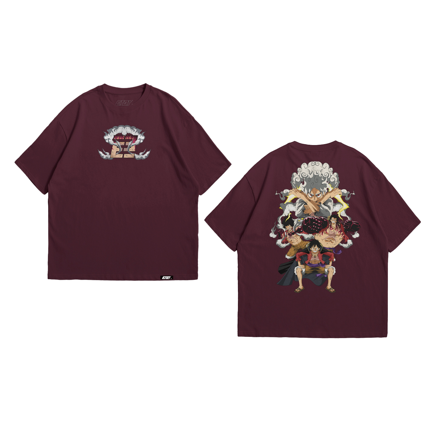 Anime Shirt - One Piece - Monkey D Luffy - Gear Forms