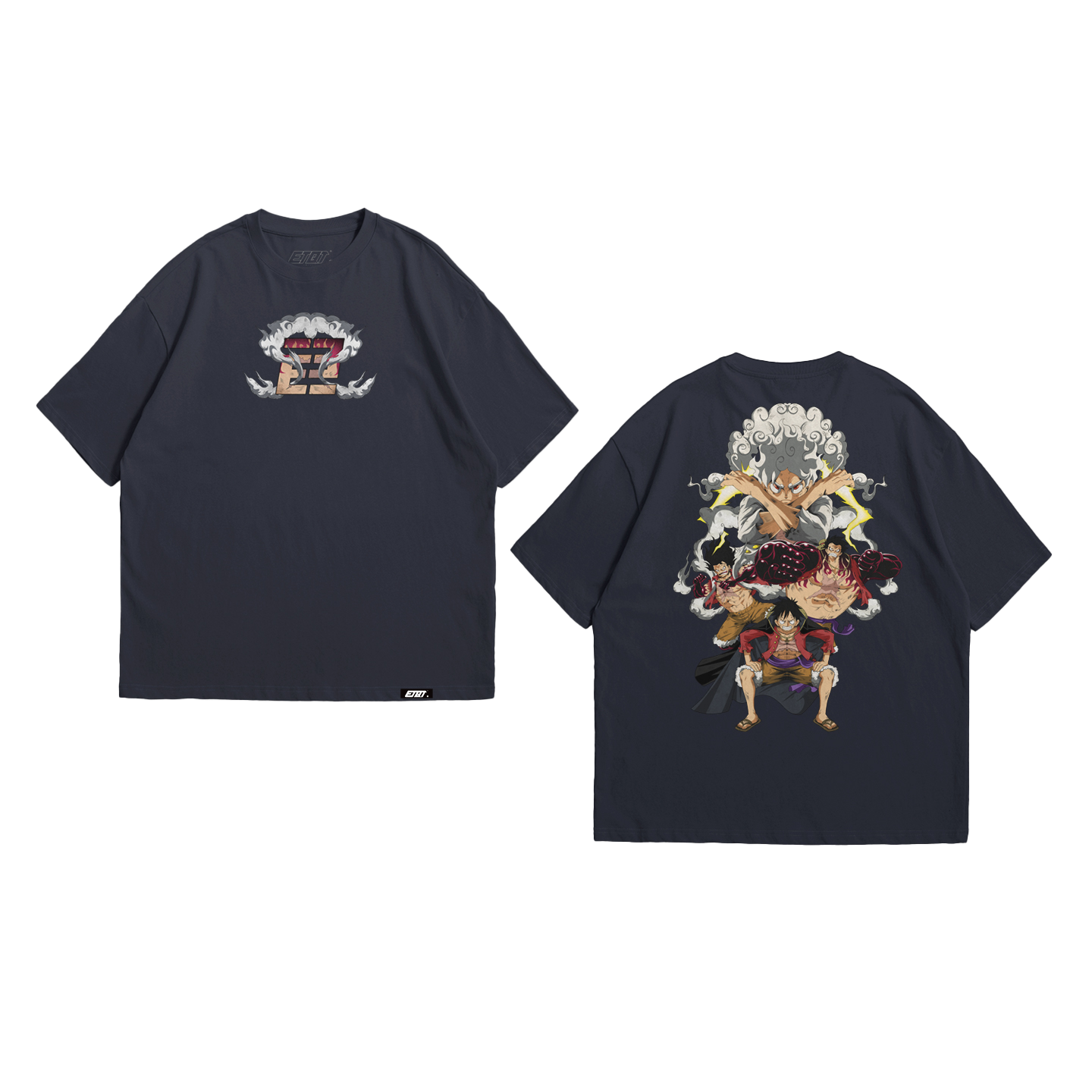 Anime Shirt - One Piece - Monkey D Luffy - Gear Forms