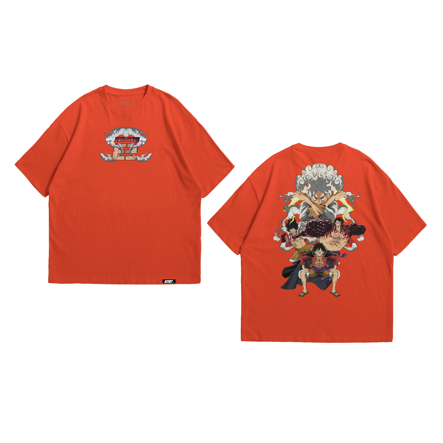 Anime Shirt - One Piece - Monkey D Luffy - Gear Forms