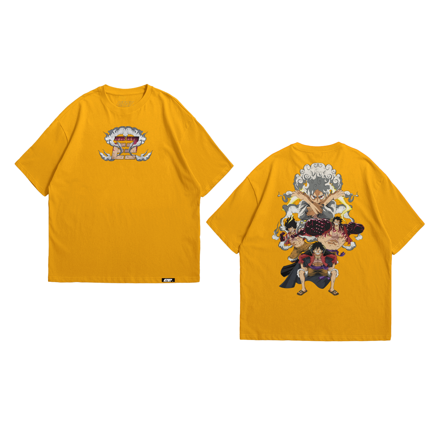 Anime Shirt - One Piece - Monkey D Luffy - Gear Forms
