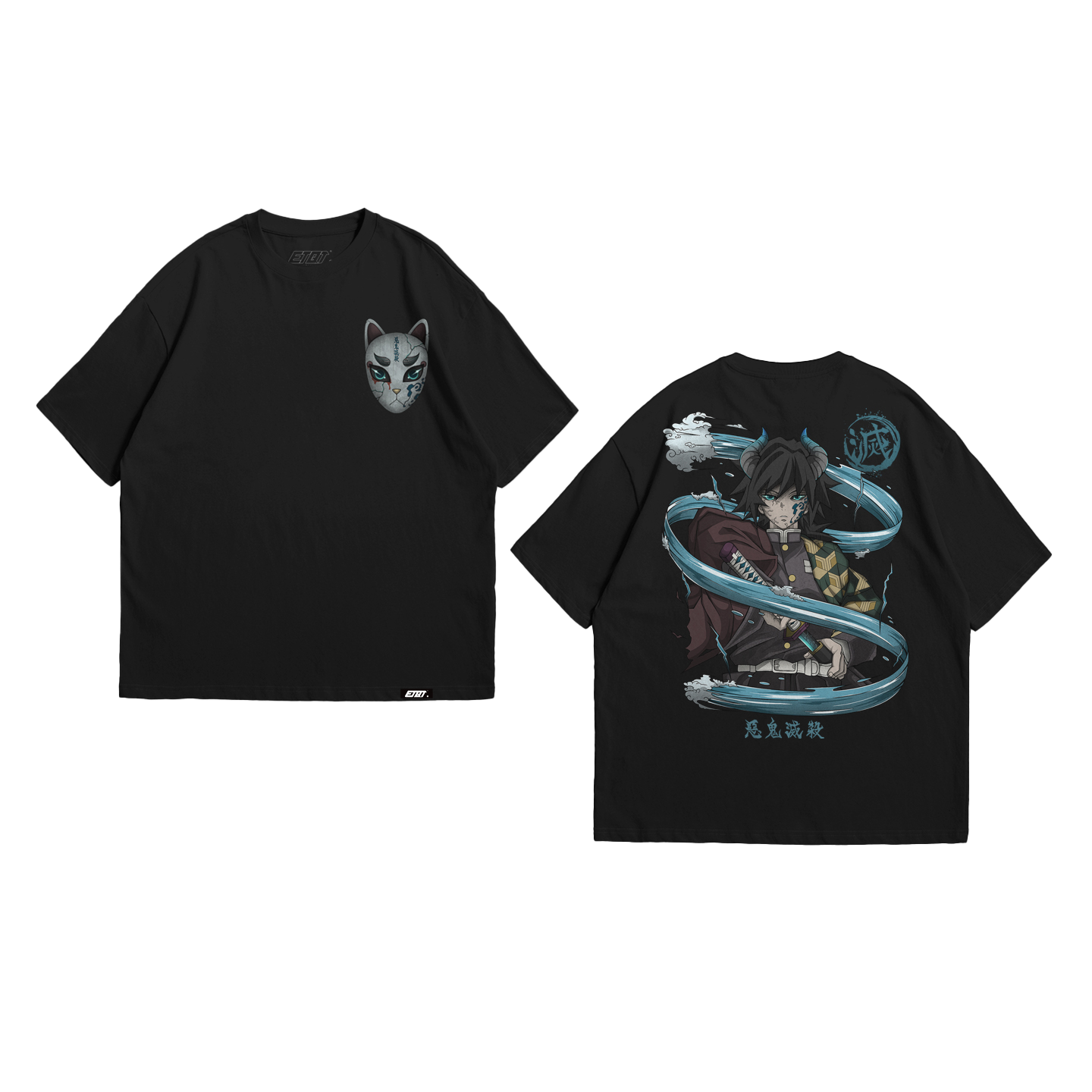 Anime Shirt - Demon Slayer - Giyuu Demon Form