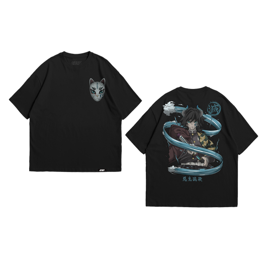 Anime Shirt - Demon Slayer - Giyuu Demon Form
