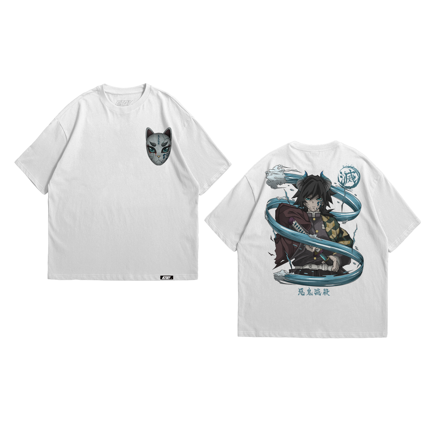 Anime Shirt - Demon Slayer - Giyuu Demon Form