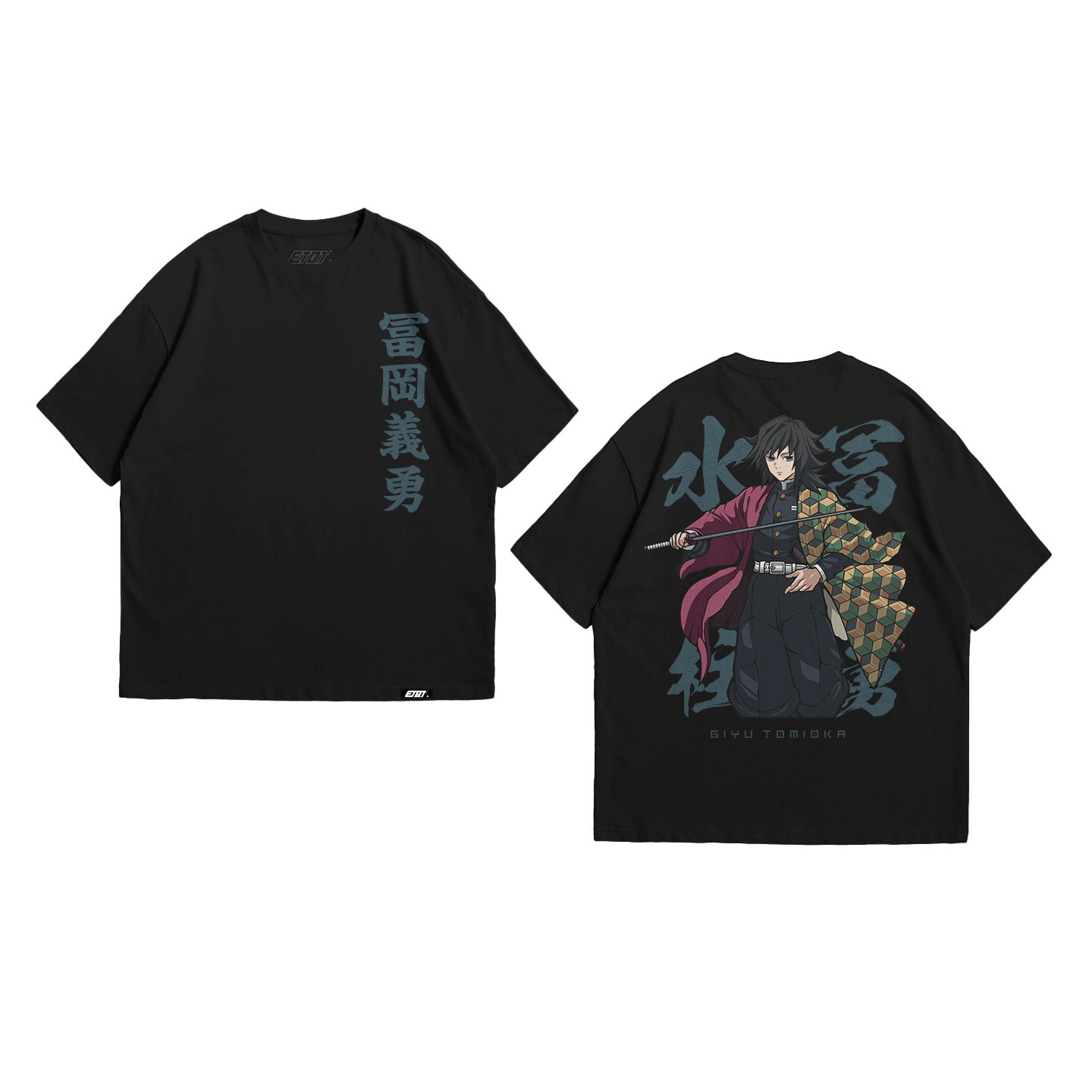 Anime Shirt - Demon Slayer - Giyuu Tomioka v3
