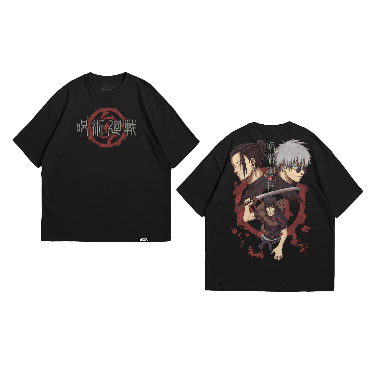Anime Shirt - Jujutsu Kaisen - Gojo, Geto and Toji