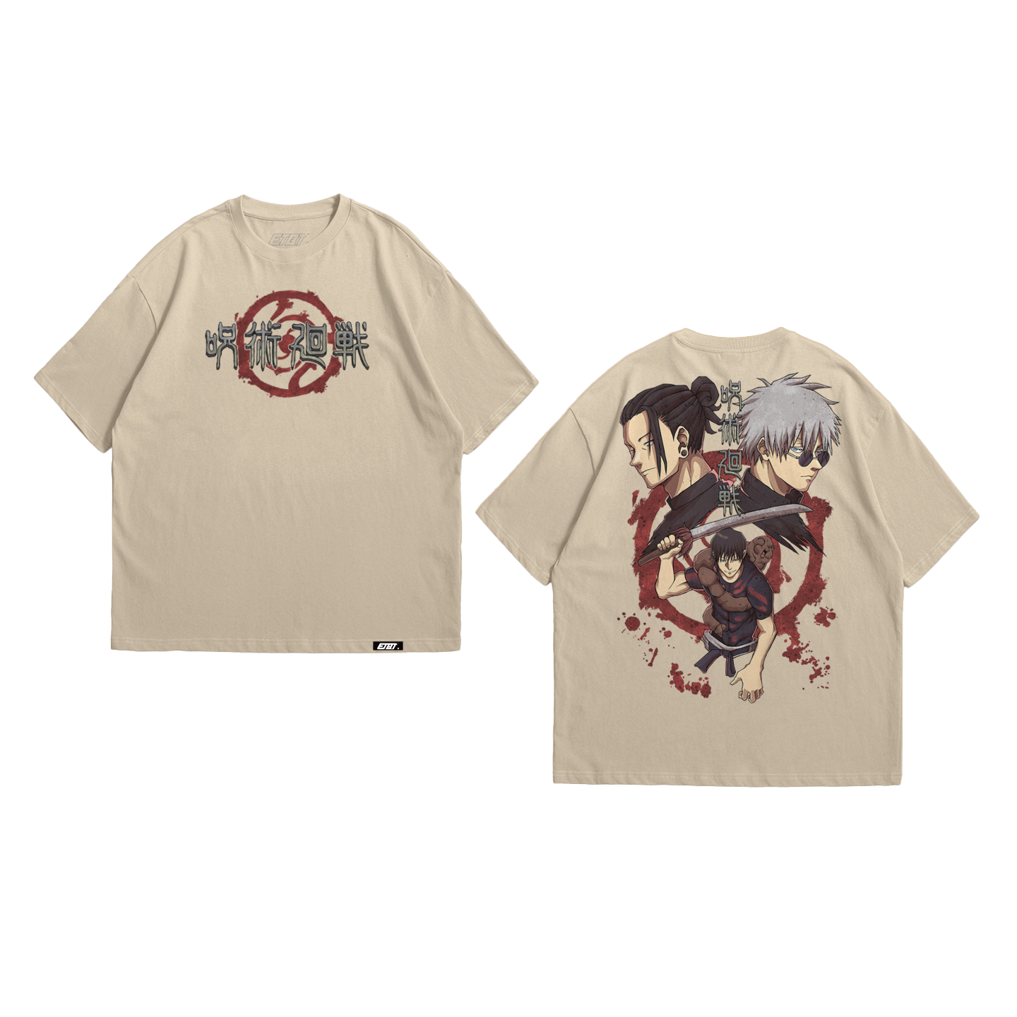 Anime Shirt - Jujutsu Kaisen - Gojo, Geto and Toji
