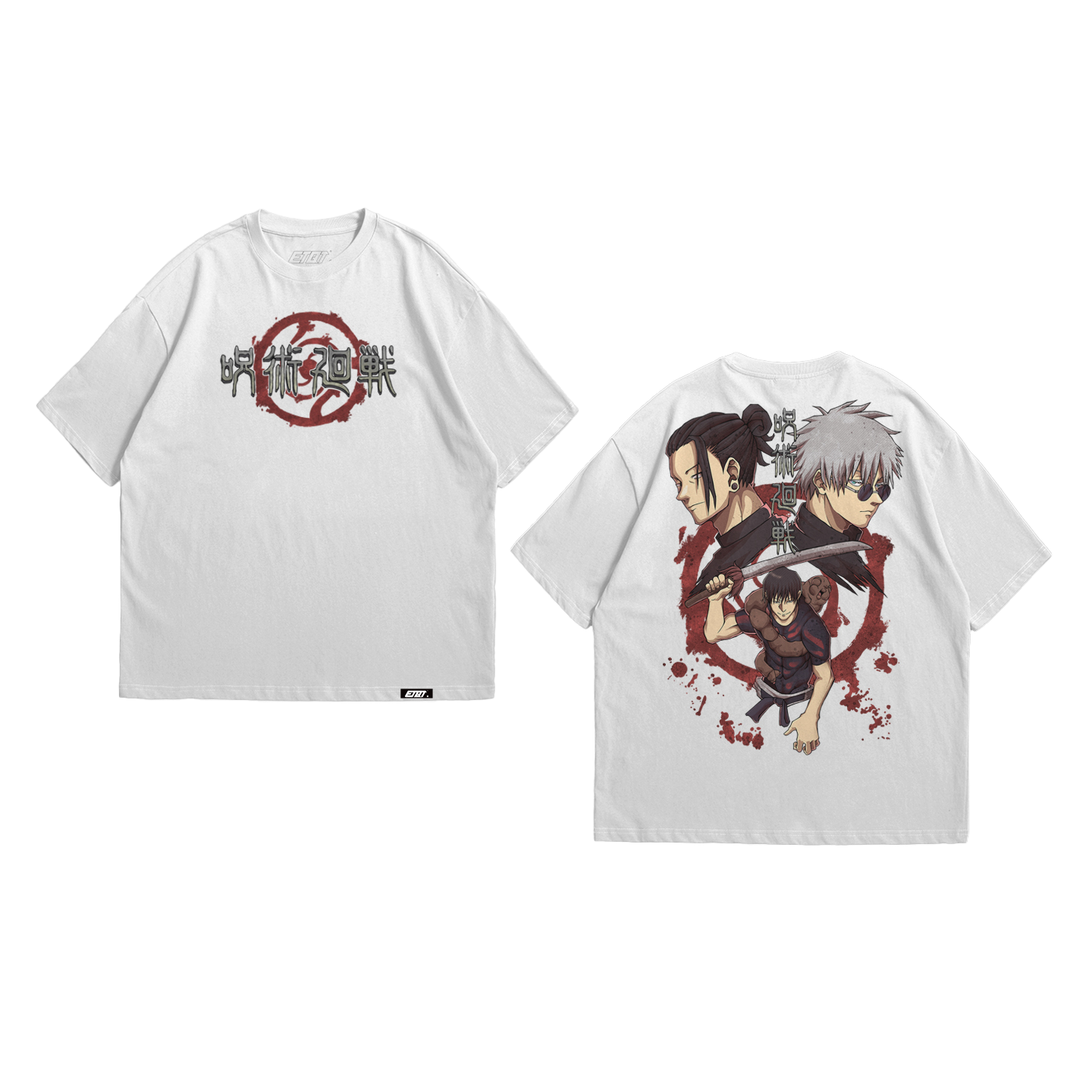 Anime Shirt - Jujutsu Kaisen - Gojo, Geto and Toji