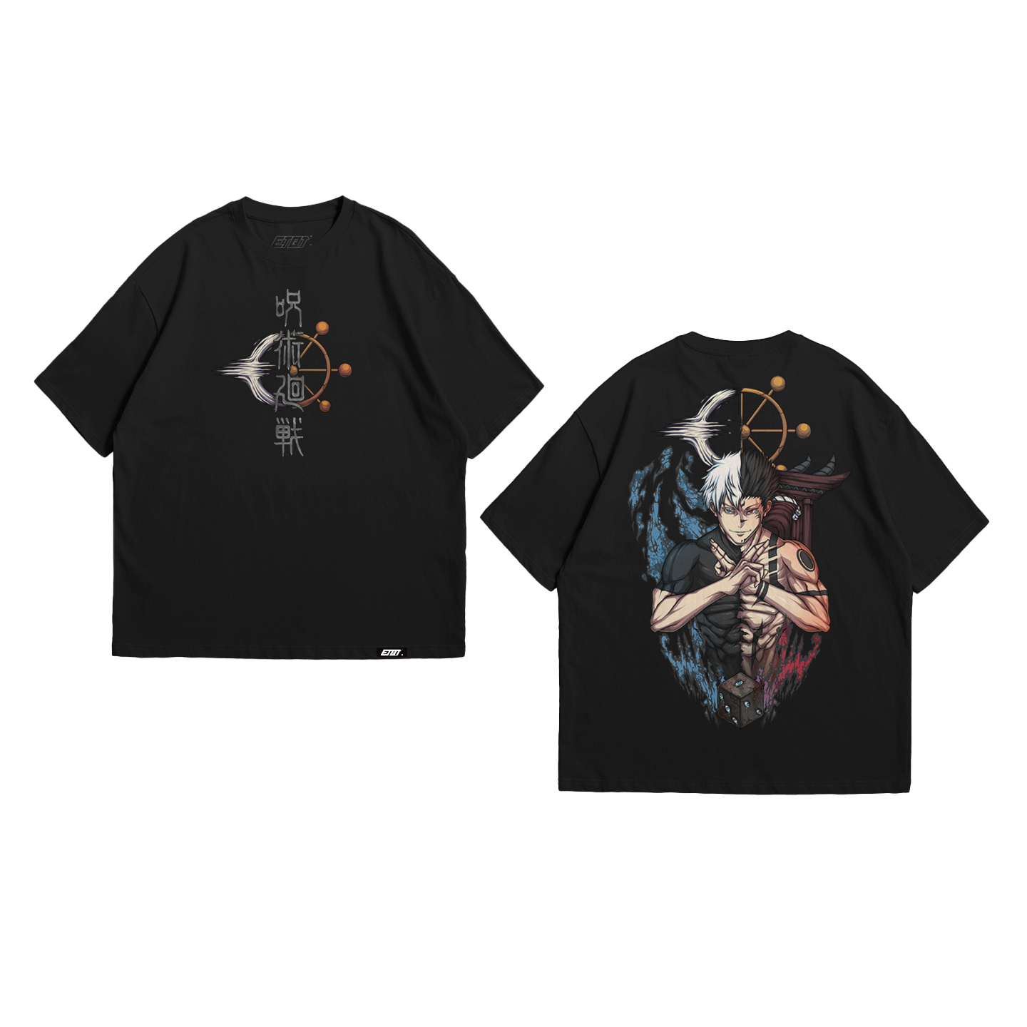 T-Shirt - Jujutsu Kaisen - Satoru Gojo and Sukuna
