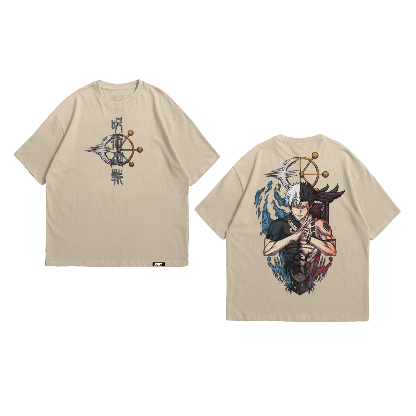 T-Shirt - Jujutsu Kaisen - Satoru Gojo and Sukuna