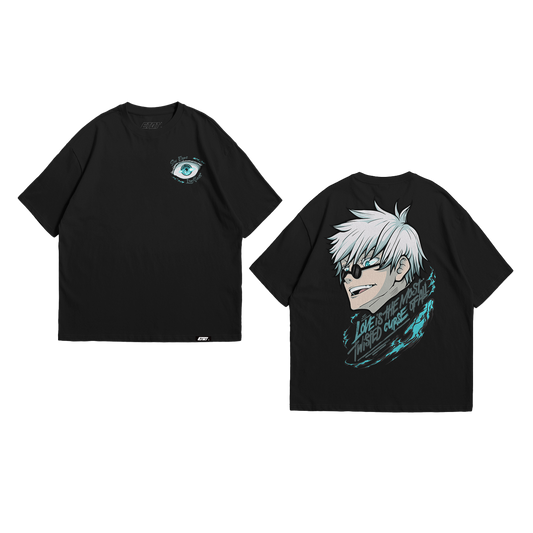 T-Shirt - Jujutsu Kaisen - Satoru Gojo - Typography Art