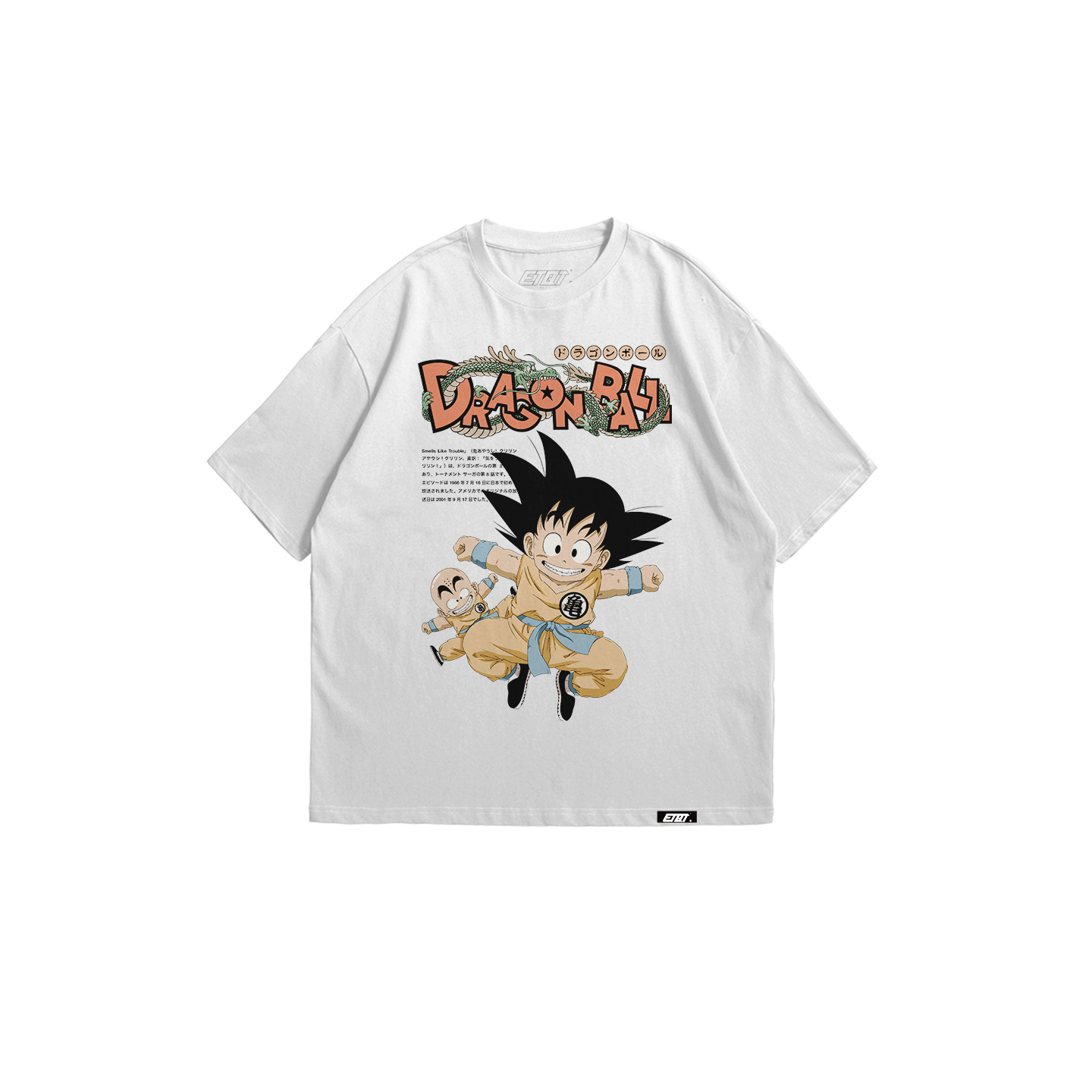 [New Released] Anime Shirt - Dragon Ball - Goku and Krilin