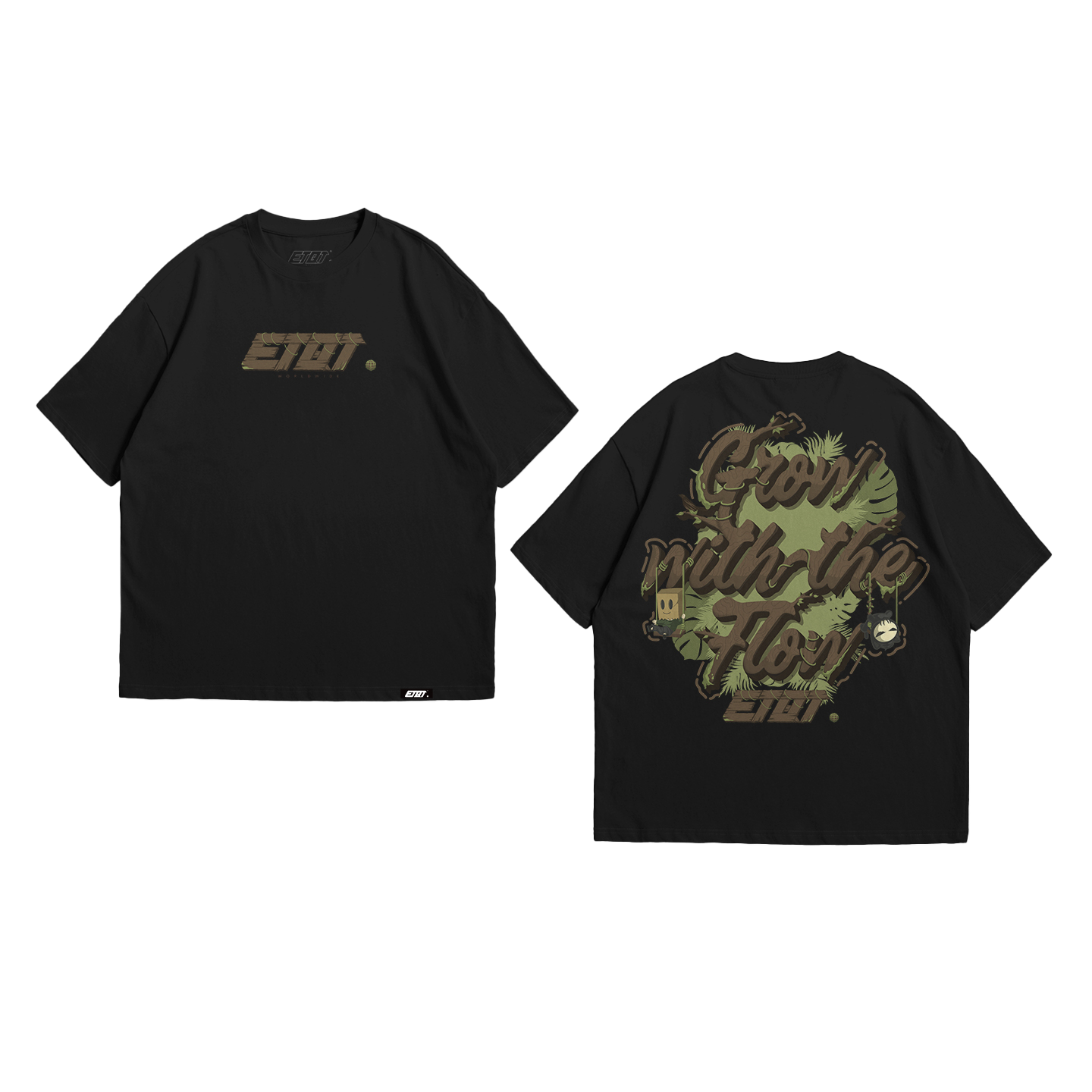 T-Shirt - Brand Shirt - Grow With The Flow